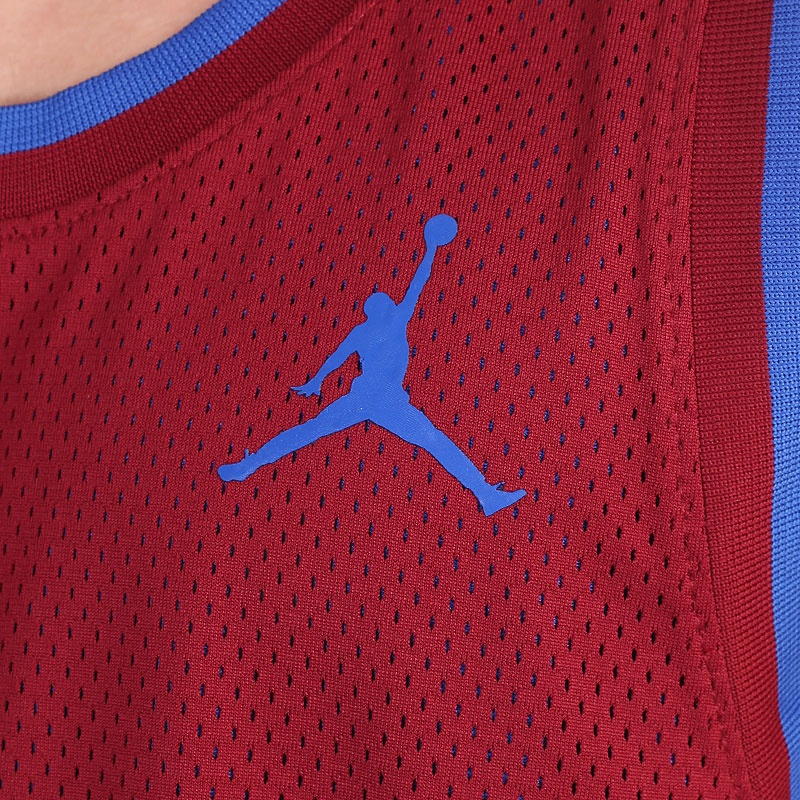 мужская бордовая майка Jordan Sport DNA Jersey DA7235-677 - цена, описание, фото 4